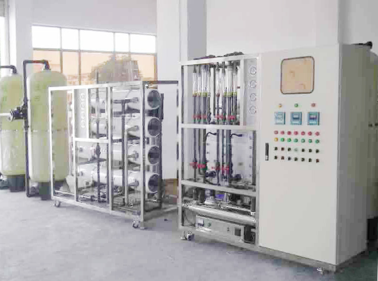 油墨油漆去離子水設備,打印機墨水用去離子純水設備-